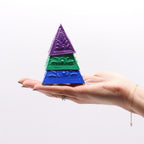 Blue Green Purple Incense Powder Mould Set