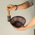 The Mushroom Grove Singing Bowl — Pink