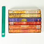 HEM Resin Incense Collection - 6 Assorted Packs with Ashcatcher
