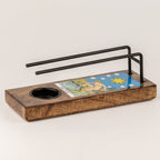 The Star Large Enamelled Sage Stick Burner
