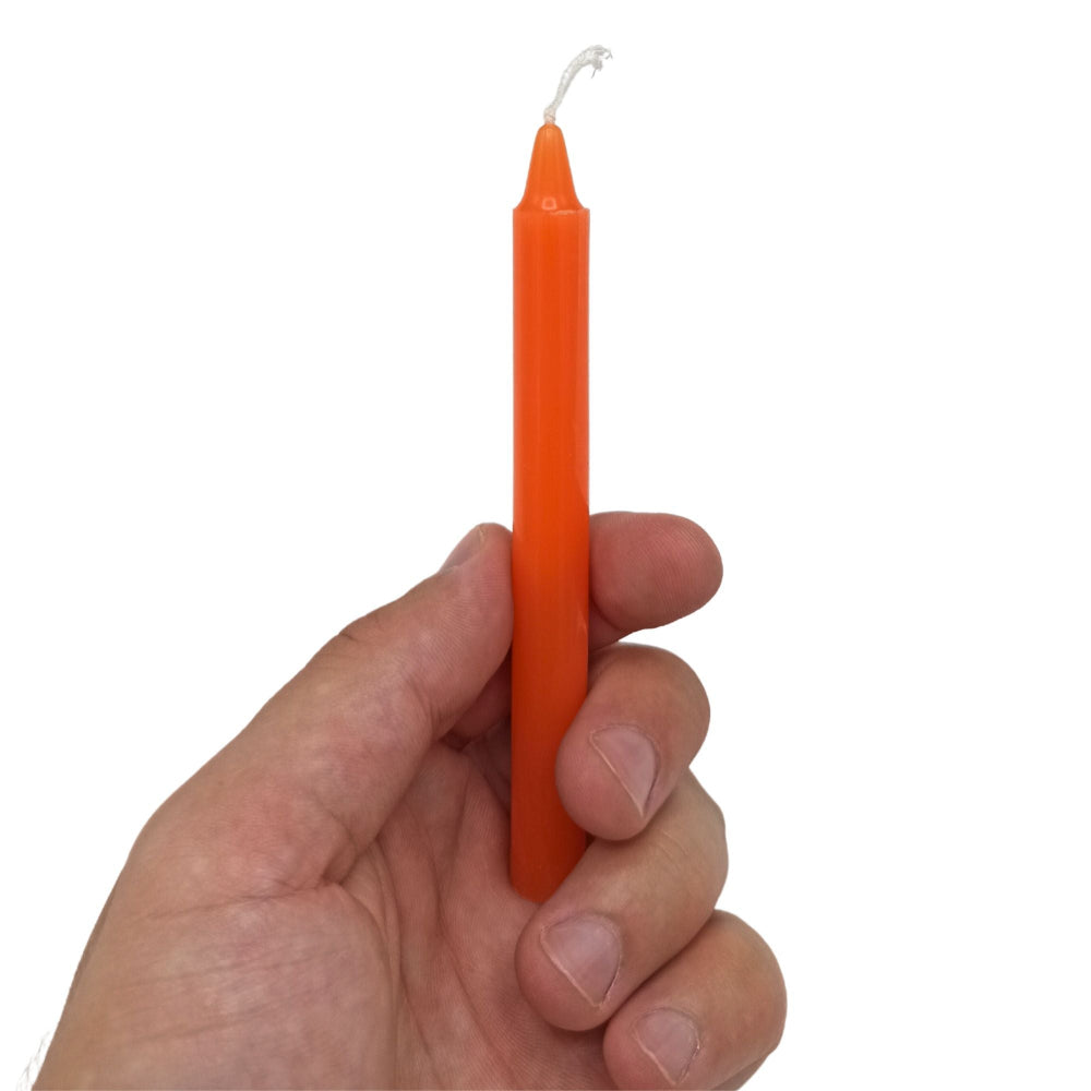 Orange Sacred Chakra Manifest Magic Candles (pack of 12)