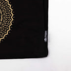Freedom Mandala Oversized Tote Bag Chocolate Stonewash