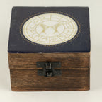 Gemini Small Enamelled Keepsake Box