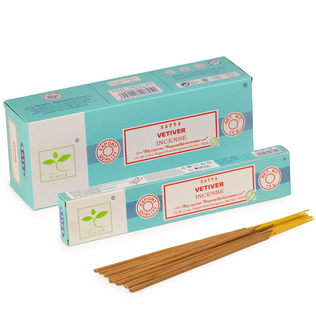 Vetiver Incense 15gm - Satya