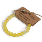 Honey Crystal Power Bracelet