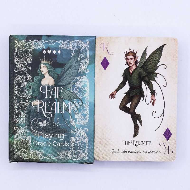 Fairy Theme Fae Realm Playing & Oracle Cards