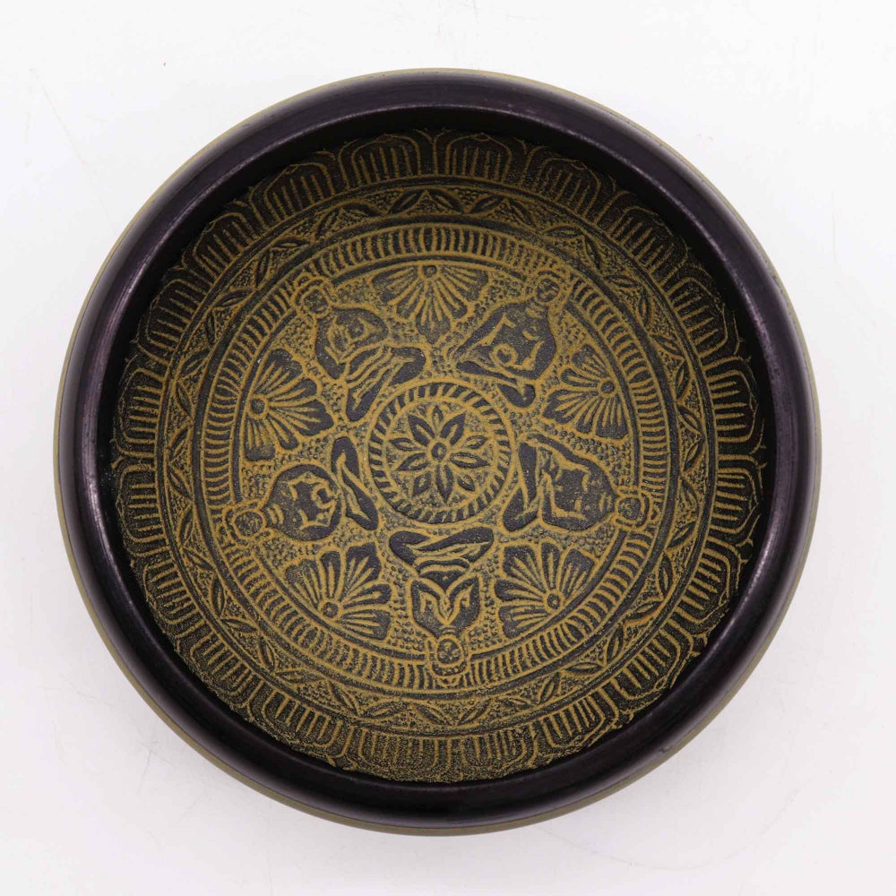 Earth Powder Singing Bowl Mantra Five Buddha