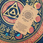 Nomad Sari Stonewashed Cotton T-Shirt | Stay Wild Moon Child | Blue | Medium