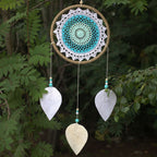 Elemental Spirits Dreamcatcher | Large Turquoise 65cm | Handmade in Bali