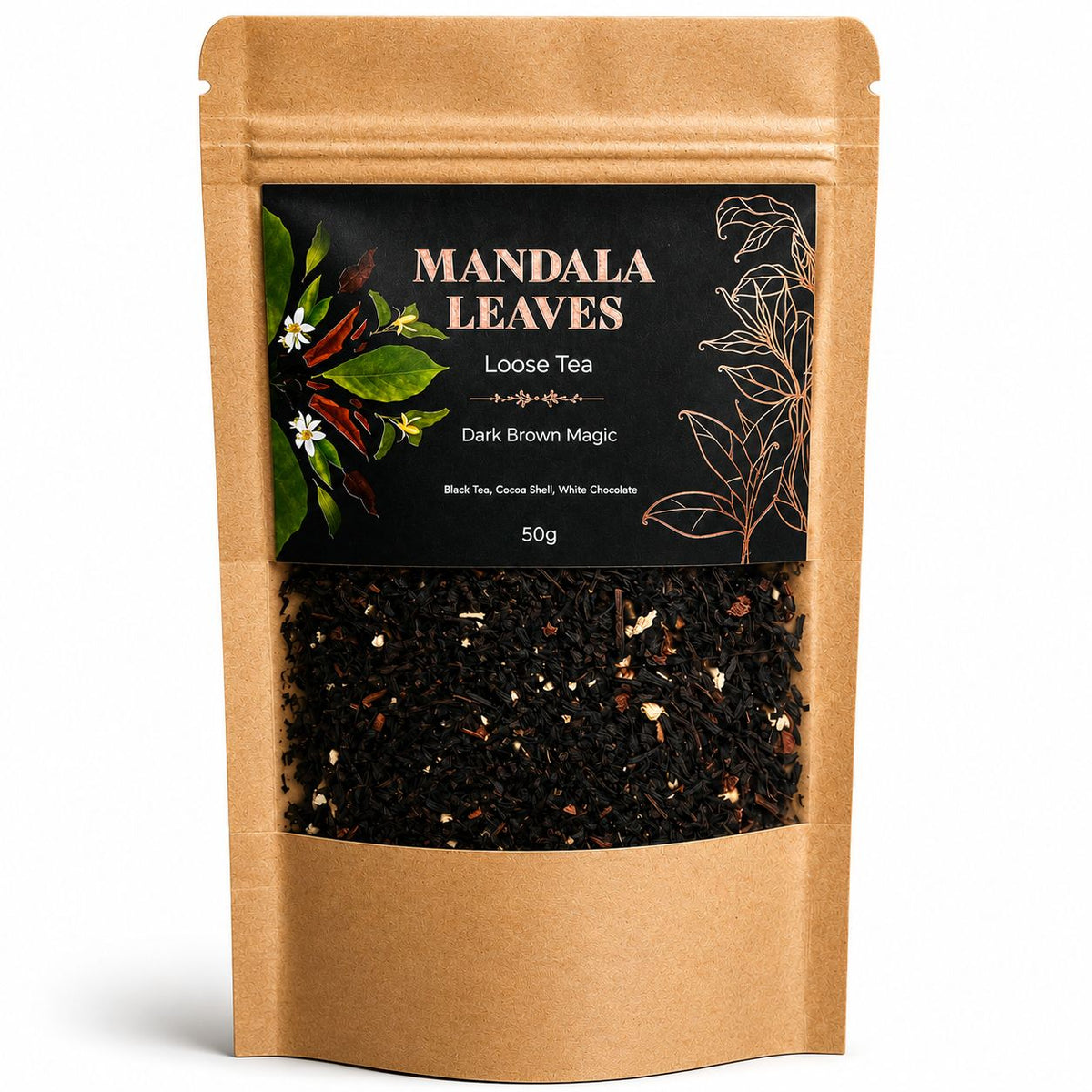 Dark Brown Magic Brownie Black Tea | 50g