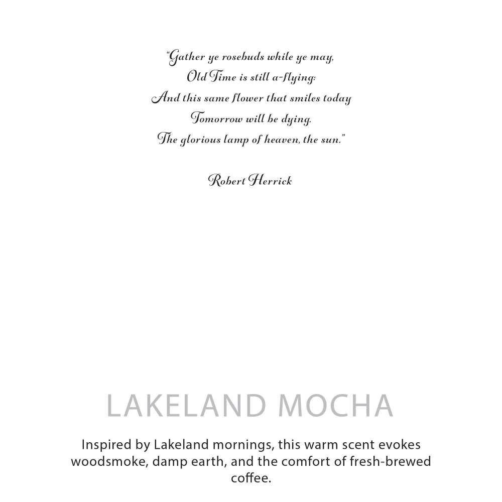 Agnes + Cat - Botanical Soy Wax Candle -  Lakeland Mocha