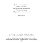 Agnes + Cat - Botanical Soy Wax Candle -  Lakeland Mocha