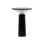 Black and white lamp on a white background