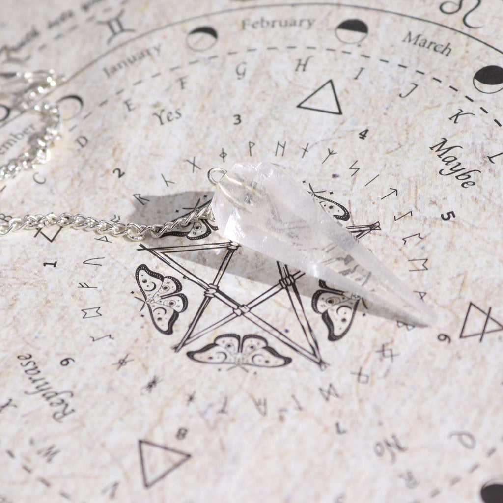 Cleansing Incense with Rock Crystal Pendulum | Ancient Witch