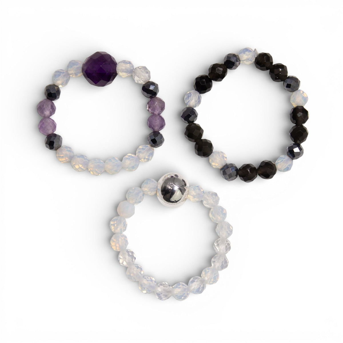 Full Moon Ring & Bracelet Set