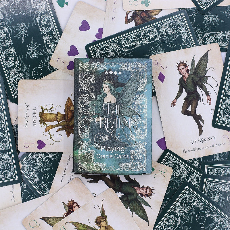 Fairy Theme Fae Realm Playing & Oracle Cards