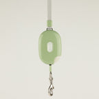 Pocket Pod Retractable Dog Lead with Wrist Strap - Green - 1.5m