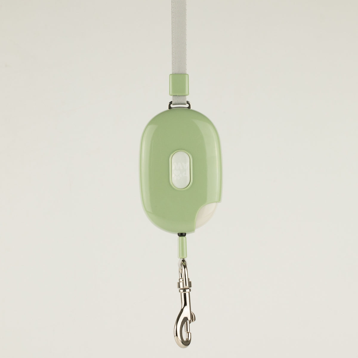 Pocket Pod Retractable Dog Lead with Wrist Strap - Green - 1.5m