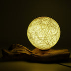 The Cotton Wrap DriftGlow Lamp | Cream