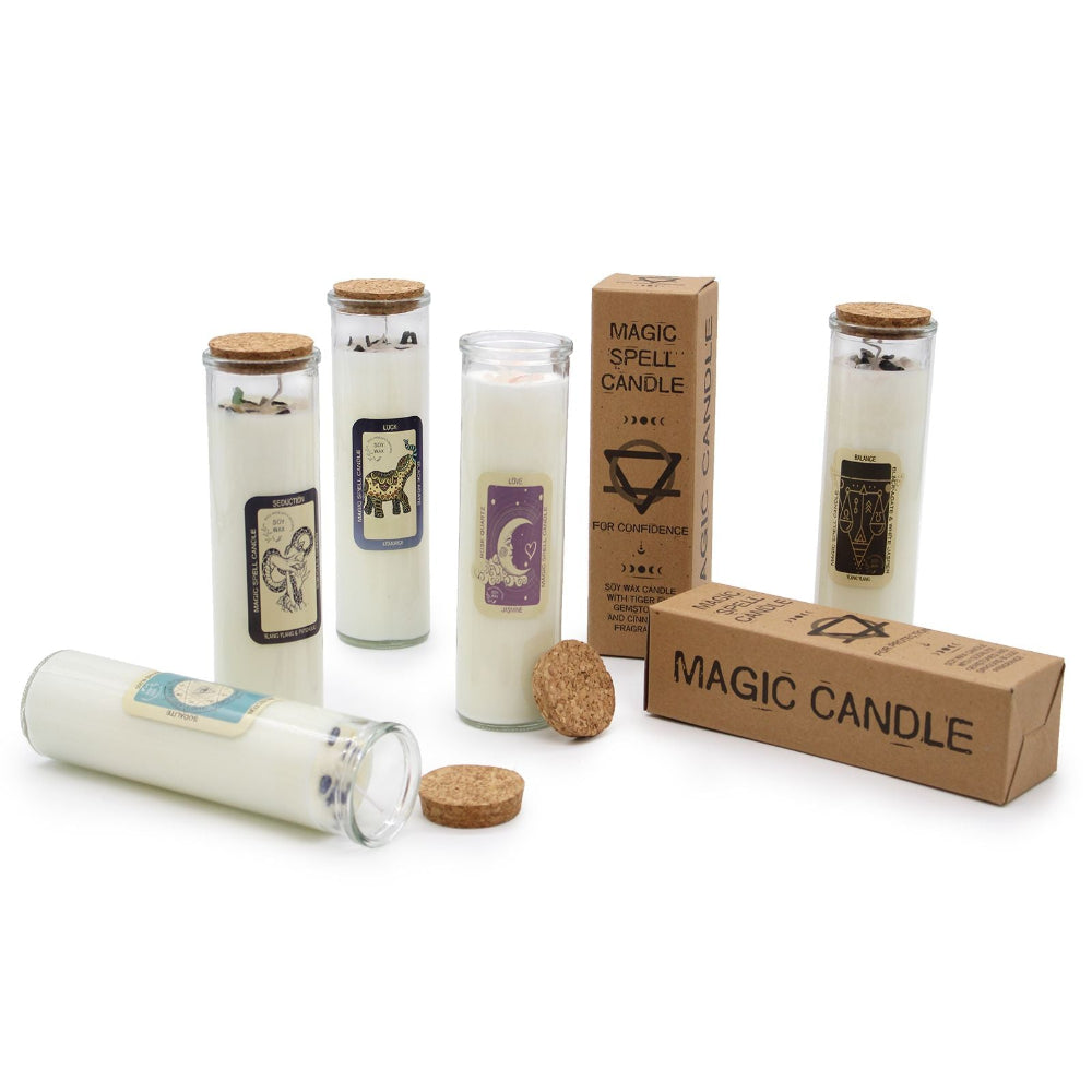 Confidence Magic Spell Candle