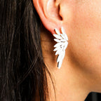 The Moon Nymph — Angel Wing Earrings