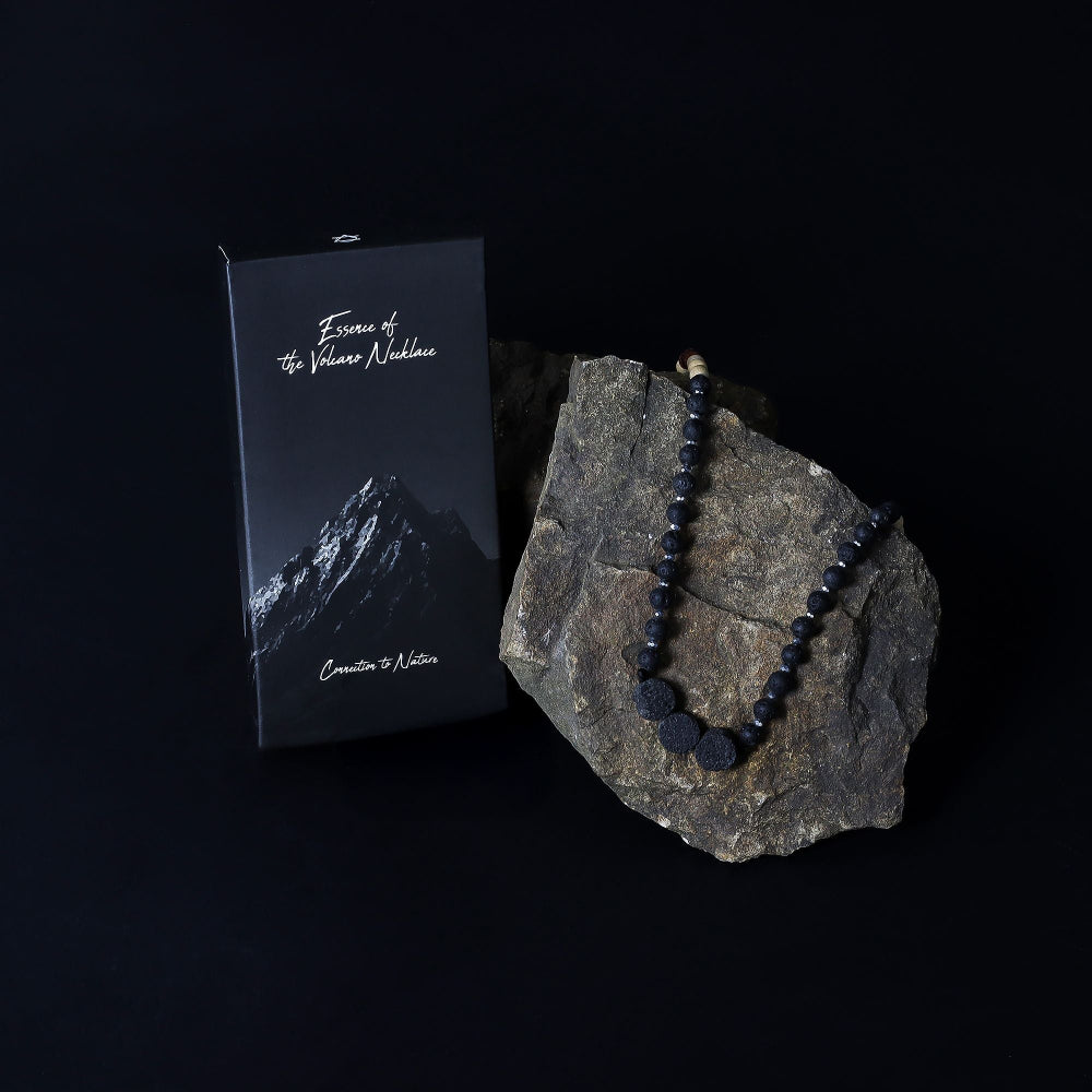Connection to Nature Essence of the Volcano Necklace
