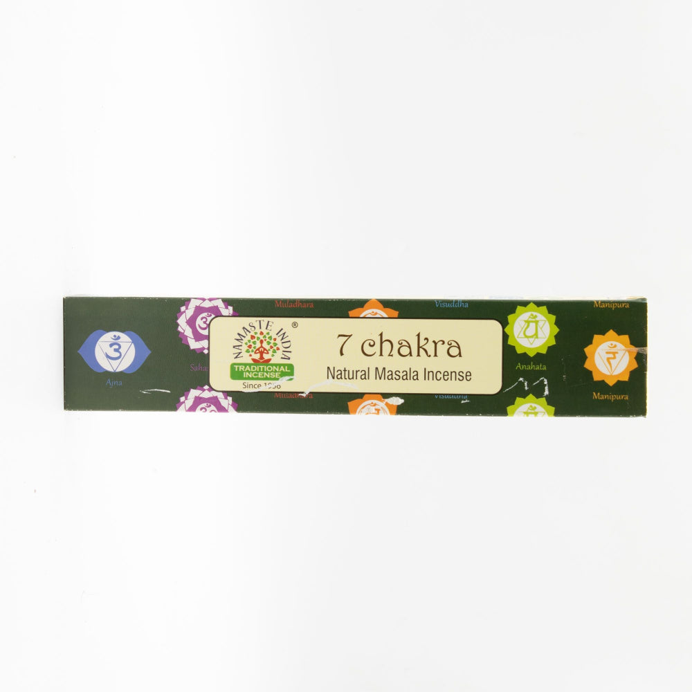 Namaste India Mandala Masala Incense 7 Chakra