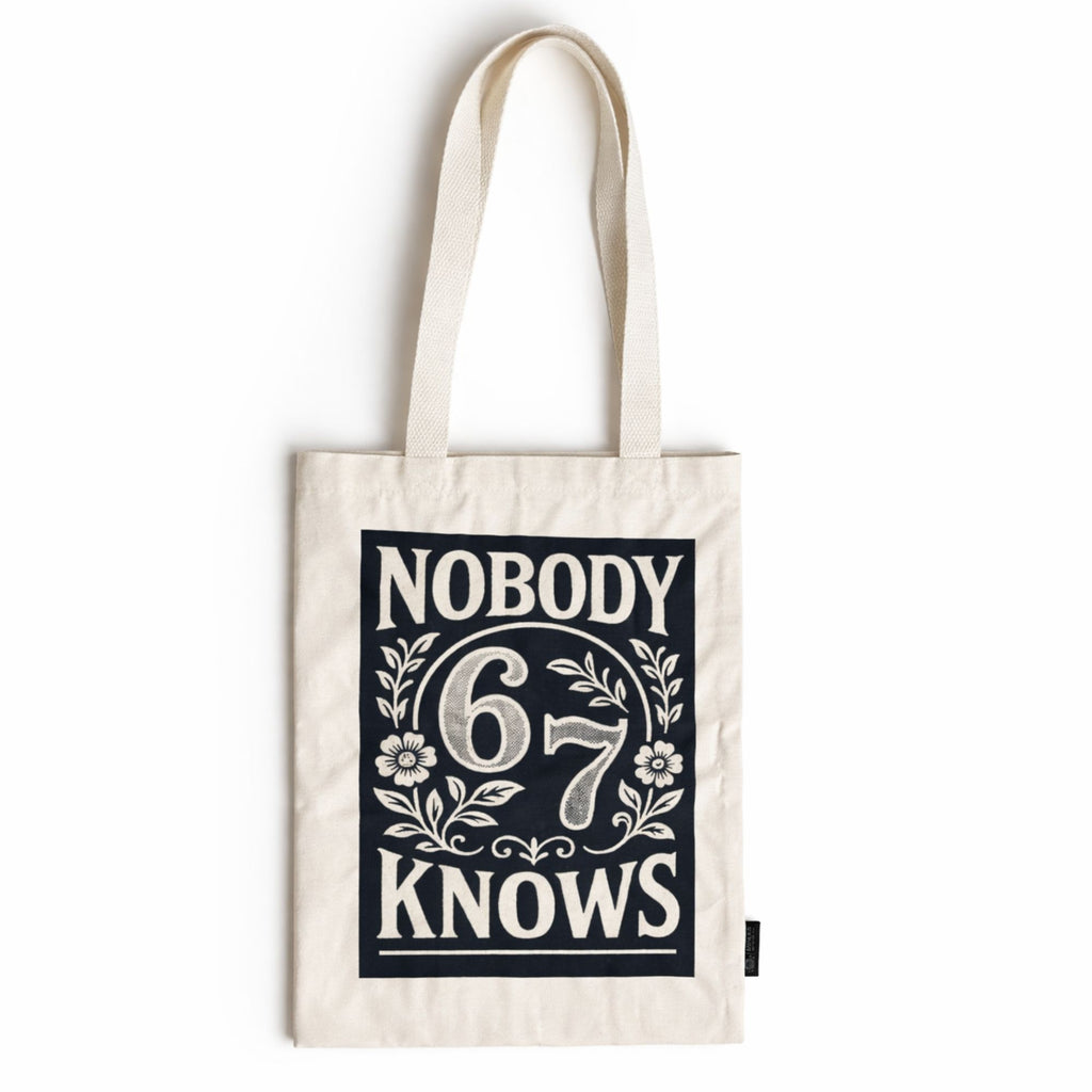 Nobody Knows 67 Tote Bag | Nomad Sari