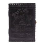 Large Black Book of Shadows Journal | 200 Deckle-Edged Pages