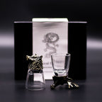 Wild Forest Creatures Shot Glass Gift Set - 6 x 50ml