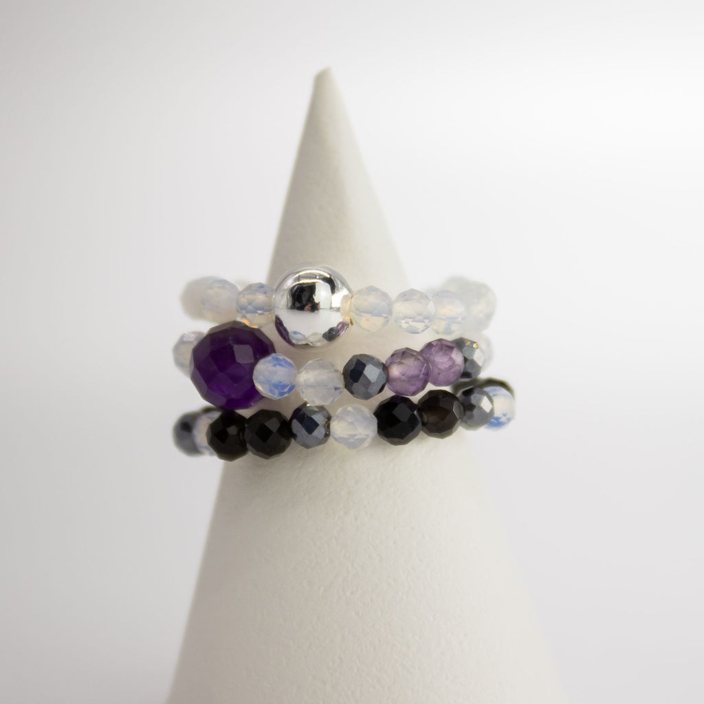 Full Moon Ring & Bracelet Set