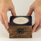 Virgo Small Enamelled Keepsake Box