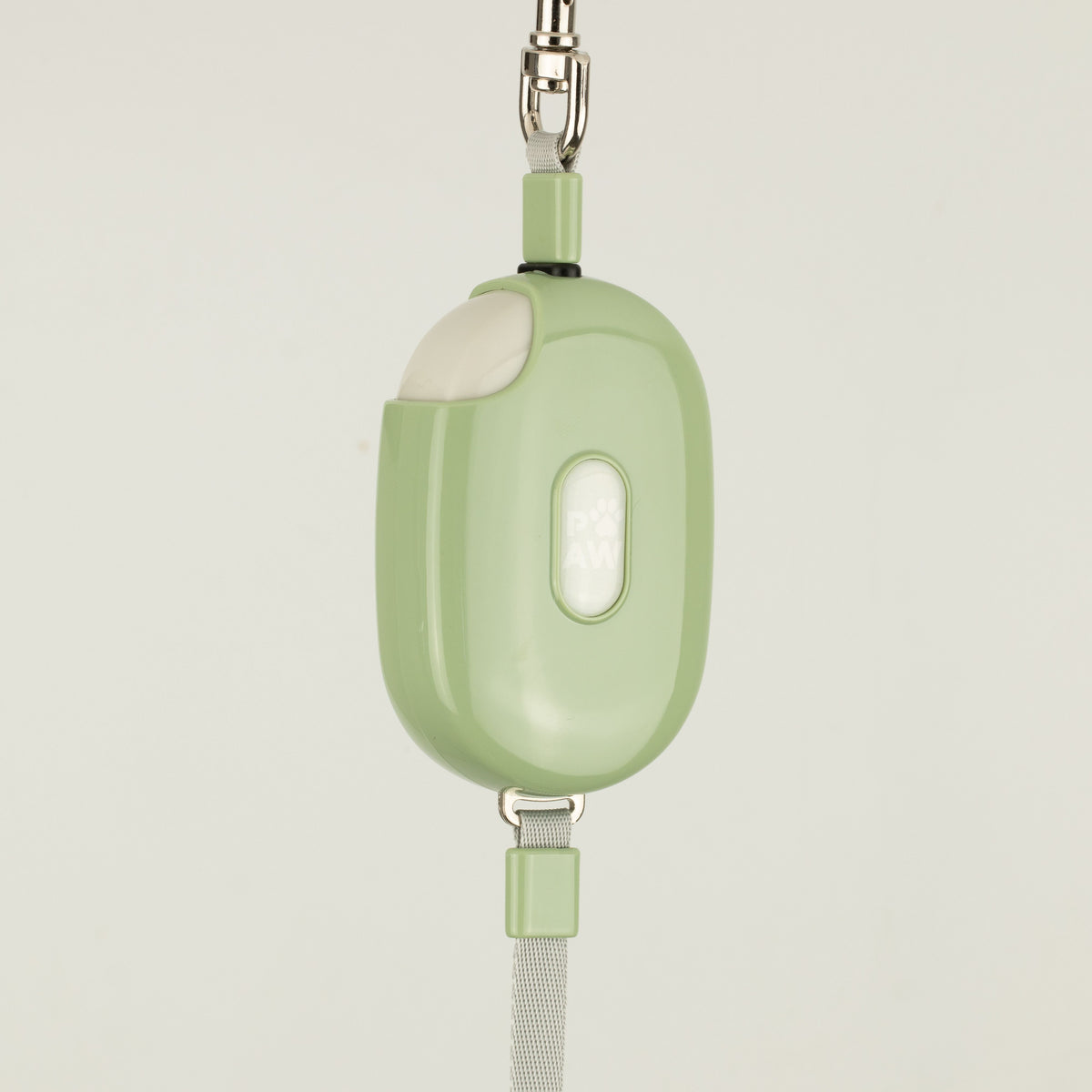 Pocket Pod Retractable Dog Lead with Wrist Strap - Green - 1.5m