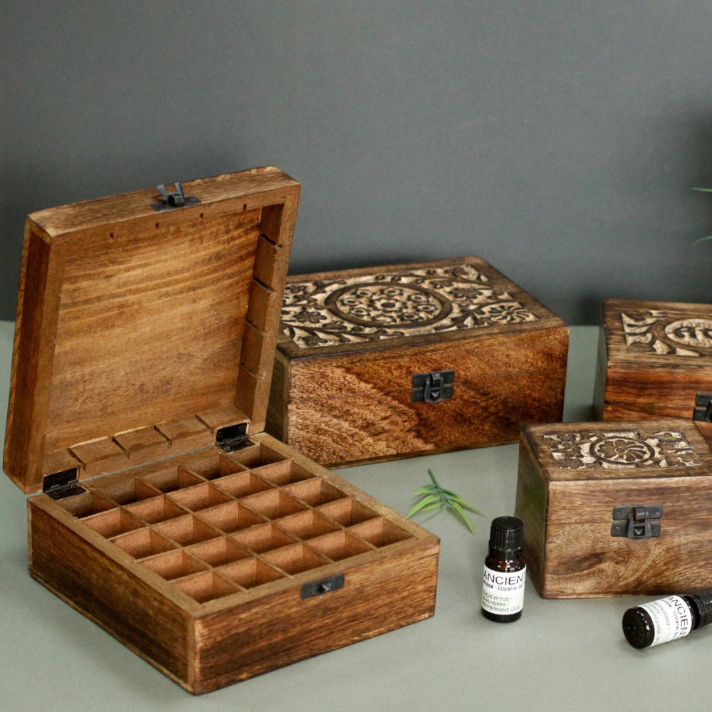 Floral Mango Aromatherapy Box(holds 80)