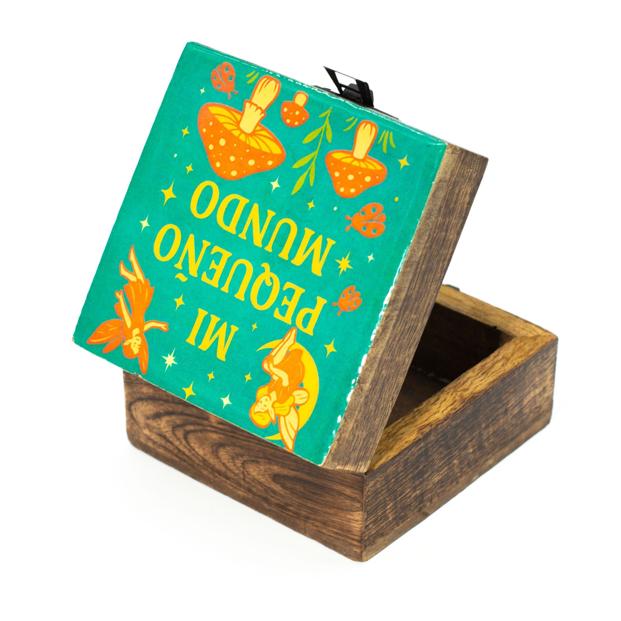 Mi Pequeno Mundo Enamelled Box Small