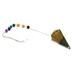 Orgonite Flower of Life Chakra Pendulum