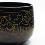 The Mushroom Cauldron Singing Bowl — Gold