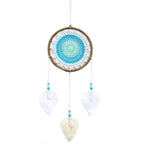Elemental Spirits Dreamcatcher | Large Turquoise 65cm | Handmade in Bali