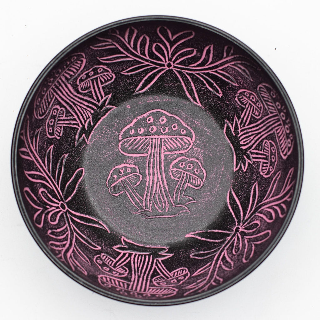 The Mushroom Grove Singing Bowl — Pink