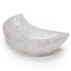Selenite Moon Bowl 15cm | Crescent Crystal Bowl