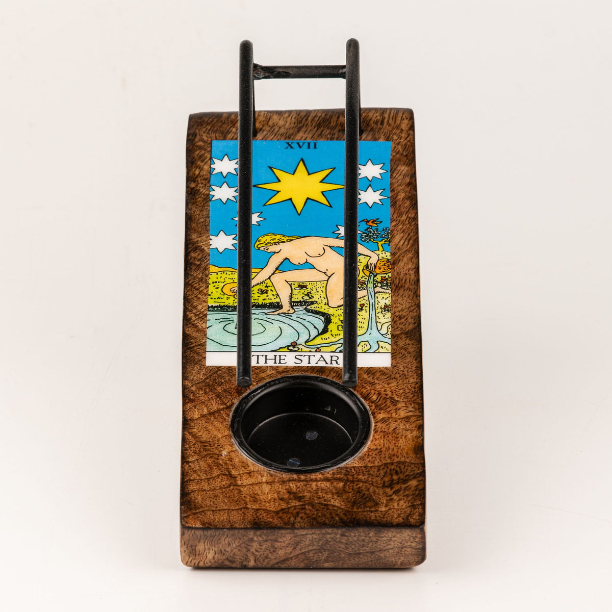 The Star Large Enamelled Sage Stick Burner
