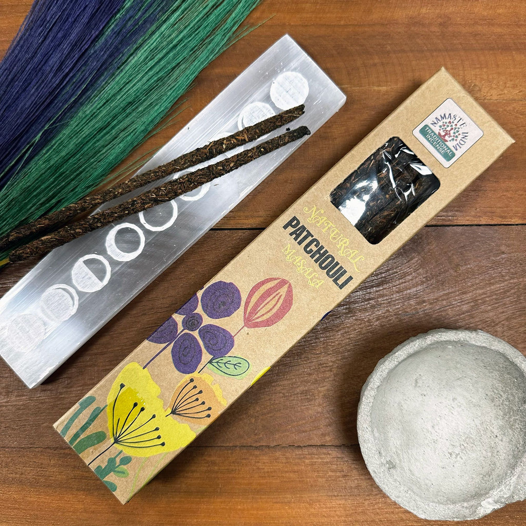 Namaste India Natural Botanical Masala Incense Patchouli