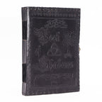 Large Black Book of Shadows Journal | 200 Deckle-Edged Pages
