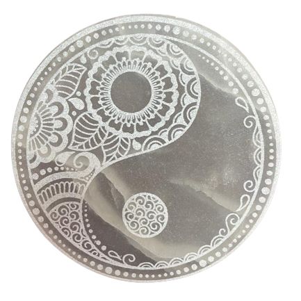 Selenite Charging Plate 18cm | Feng Shui Design