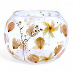The Botanist's Lantern — Pressed Botanical Tealight Holder