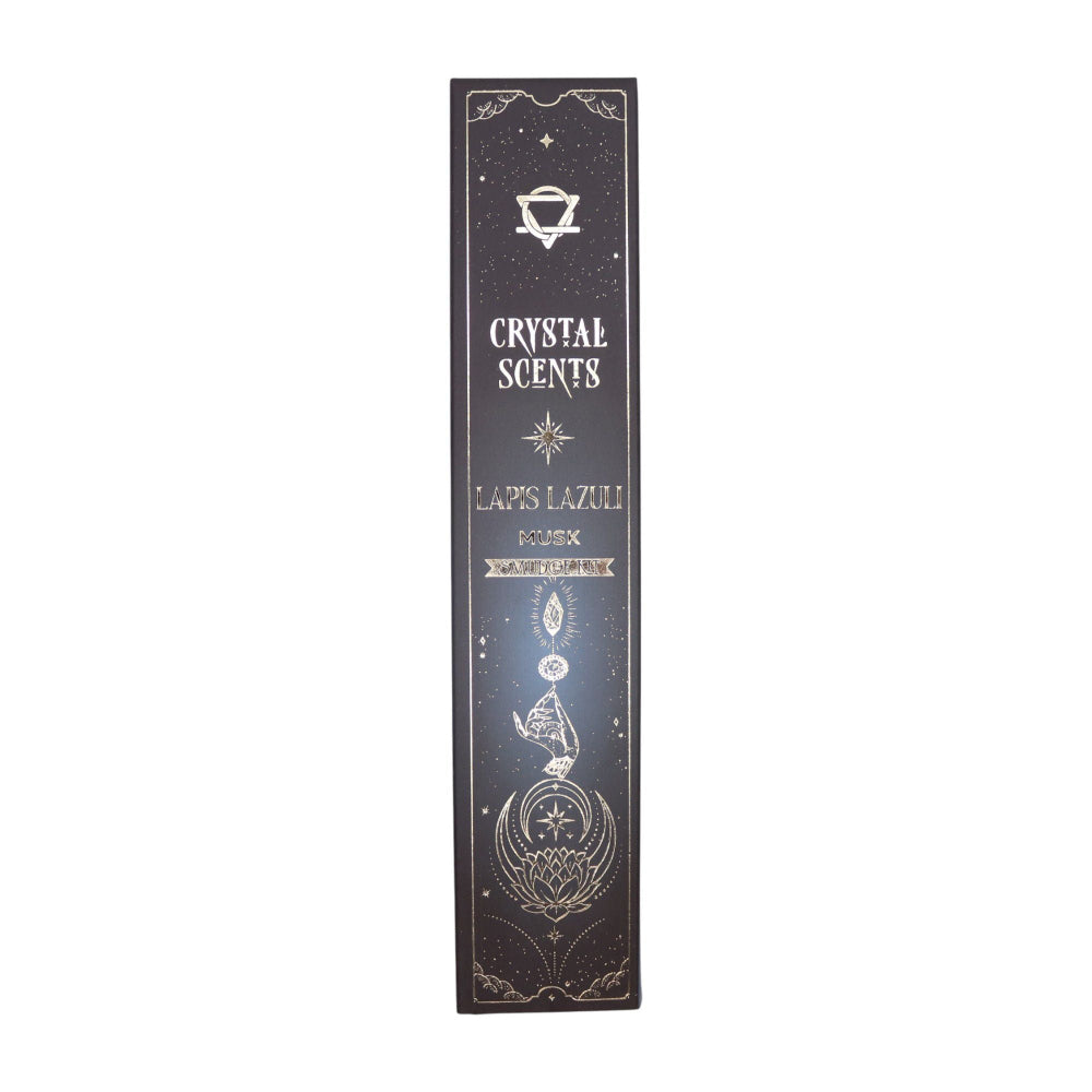 Crystal Scents Musk Lapis Lazuli Smudge Kit