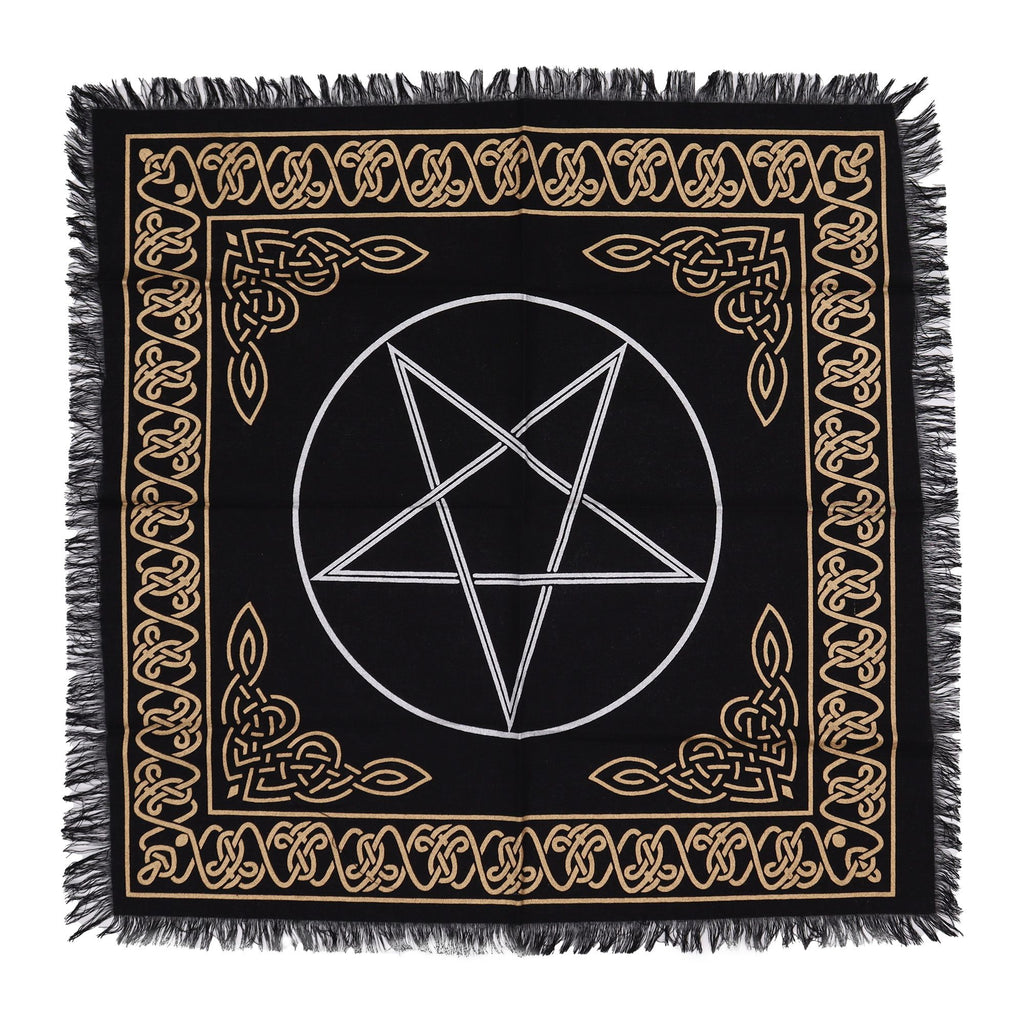 Penta Altar Bundle | Altar Cloth, Bell & Ritual Pot
