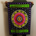 Zodiac Colourful Cotton Wall Art