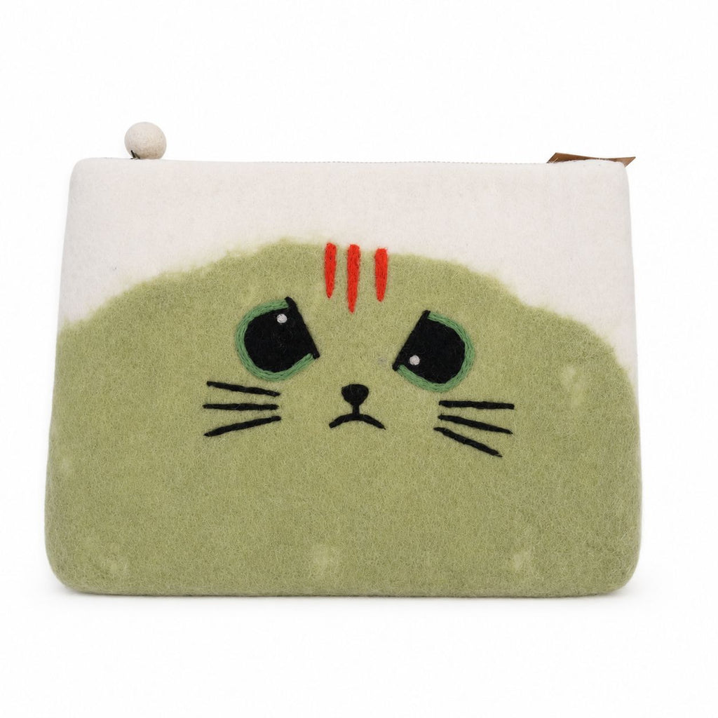 Grumpy Cat Felt Laptop Pouch (up to 14")