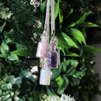 Black Onyx Bottled Gemstones Necklace